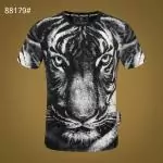 philipp plein t shirt crystal tiger all